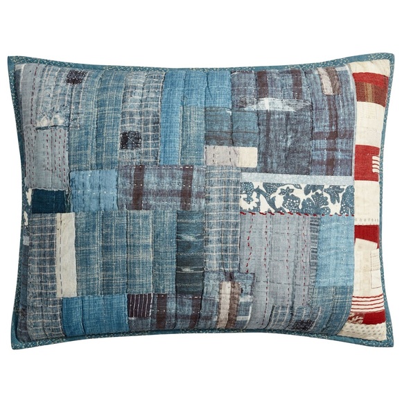 Pottery Barn Americana Full/Queen Quilt With 4 Standard Pillow Shams BNWT - Picture 13 of 16